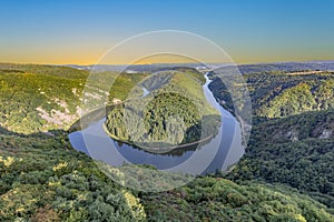 River saar loop in Orscholz