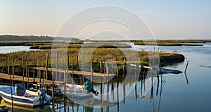 River sado in Comporta, Alentejo Portugal.