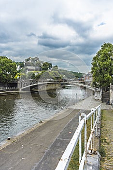 River Sambre through Namur, Belgium