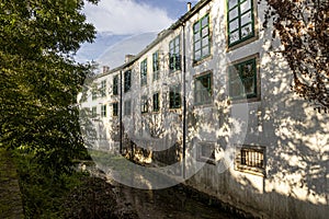 River Sarela path in Santiago de Compostela photo