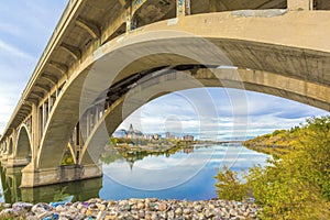 River through Saskatoon