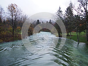 River Sava near Ribcev Laz