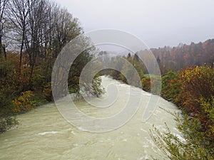 River Sava near Ribcev Laz