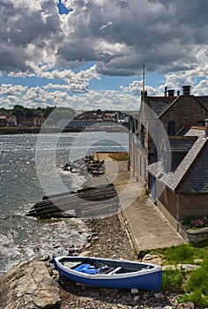 River scene at Berwick-upon-Tweed