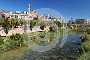 River Segre through Lleida