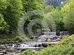 River Sementina or fiume Sementina, Monte Carasso