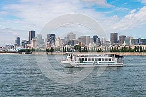 River shuttle service from Montreal to Parc Jean Drapeau