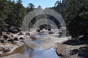 River a sierra Tarahumara photo