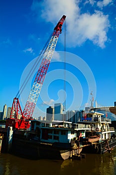 River silt cleaning Dredger