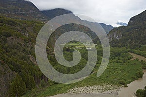 River Simpson along the Carretera Austral in Patagonia, Chile