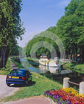 River Somme,Abbeville,France