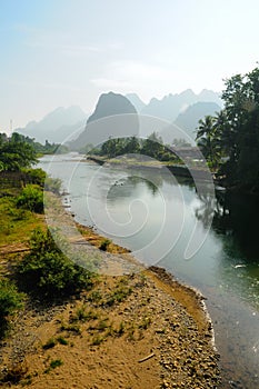 River Song in Vang Vieng, Laos.