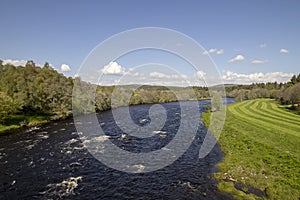 The River Spey in the Cairngorms National Park, Scottish Highlands