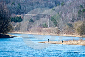 River at spring time