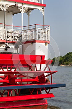 River Steamboat Paddle Wheeler