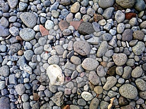 River stone background