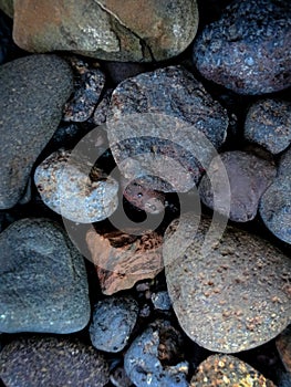 A river stone texture