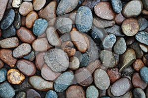 river stones background