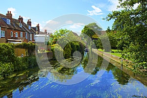 River Stour in Canterbury, UK