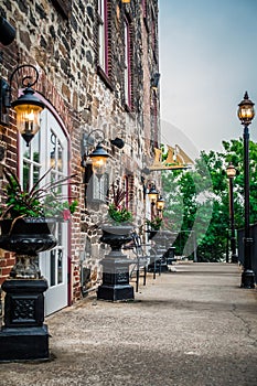 River Street in Savannah Georgia photo