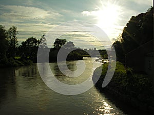 River Suir sunset.