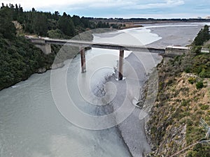 River surrounded by trees in New Zealand