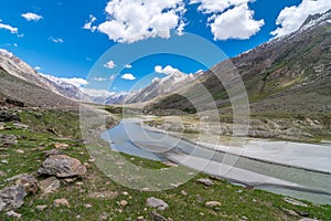 River in Suru Valley - Leh Ladakh, Jammu and Kashmir, India