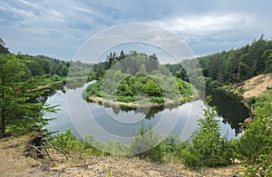 River Sventoji, Lithuania