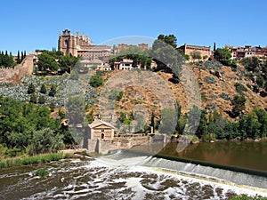 The River Targus, Toledo, Spain