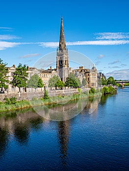 River Tay and Perth City centre