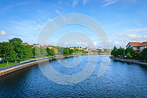 River tees at Stockton-on-tees, North Yorkshire