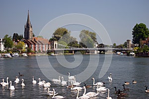 River Thames at Marlow England