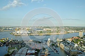 River Thames at North Greenwich