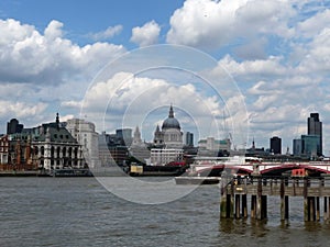 River Thames View Of St Pauls
