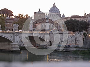 River Tiber in Rome