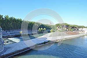 River Tiber in Rome