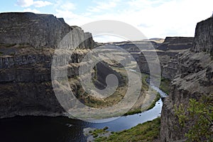 River to Palouse Falls