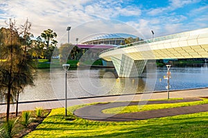 River Torrens Footbridge in Adelaide