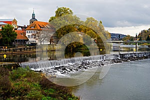 River in the town of Hamelin