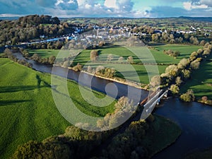 The river Towy in Llandeilo photo