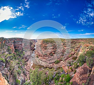 River trail to Murchison River in Kalbarri National Park, Western Australia