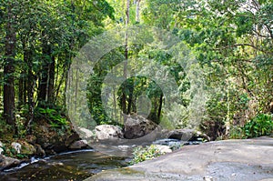 River in the tropical jungles of Indochina