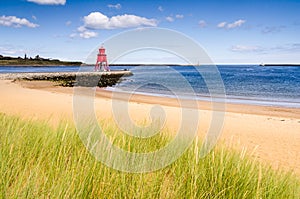 River Tyne beach at South Shields photo