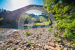 River under Alidosi Bridge