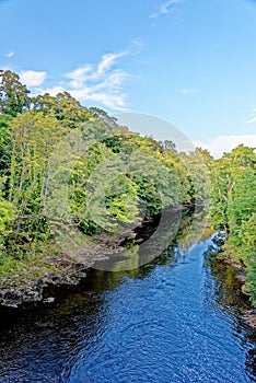 River Ure in Aysgarth - Wensleydale - North Yorkshire