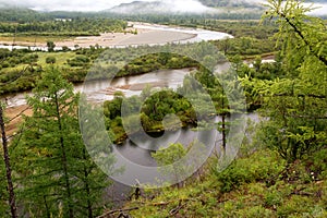 River in northern Mongolia