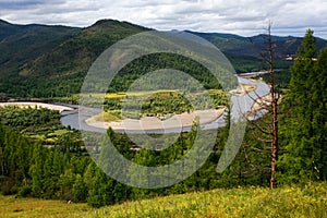 River in northern Mongolia