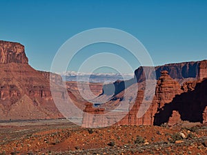 River Valley from Fisher Towers