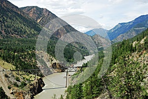 River valley in lillooet