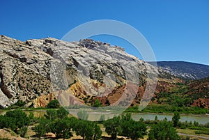 River valley, Wyoming photo